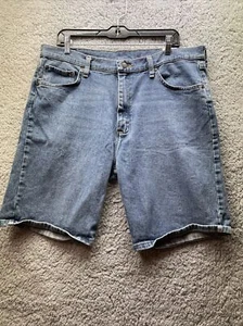 Pantaloncini uomo denim Wrangler Relaxed Fit taglia 36 - Foto 1 di 11