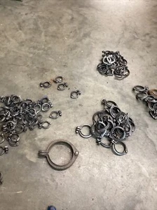100 + F&M Steel Iron pipe conduit ??? clamp 1/2” , 3/4” , 1” , 1-1/4” 1-1/2” - Picture 1 of 7