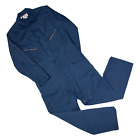 DICKIES Workwear Utility Boiler Suit Blue Straight Mens L W38 L30