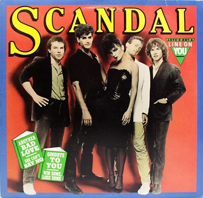 SCANDAL Self-Titled USED 1982 EP Patty Smyth New Wave Vinyl Record COL-38194 - Image 1 of 2