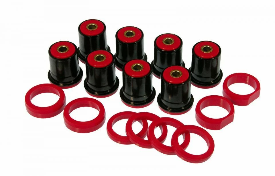 Buje de brazo de control trasero de poliuretano Prothane 65-88 Chevy Chevelle (Kit rojo) Foto 1 de 2