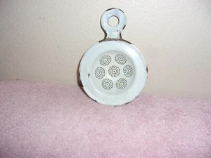 COLADOR DE TÉ DE PORCELANA ALEMANA DE COLECCIÓN 3,75" DE DIÁMETRO - Imagen 1 de 5