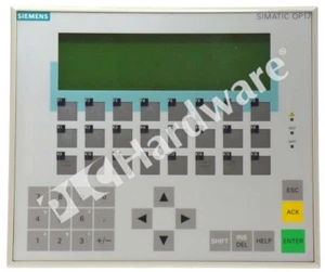 Siemens 6AV3617-1JC20-0AX1 6AV3 617-1JC20-0AX1 SIMATIC OP 17/DP Pannello operatore - Foto 1 di 8