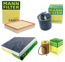 Mann Oil Air Carbon Cabin Fuel Filter 5 Pin Kit For Benz Sprinter 2500 3500