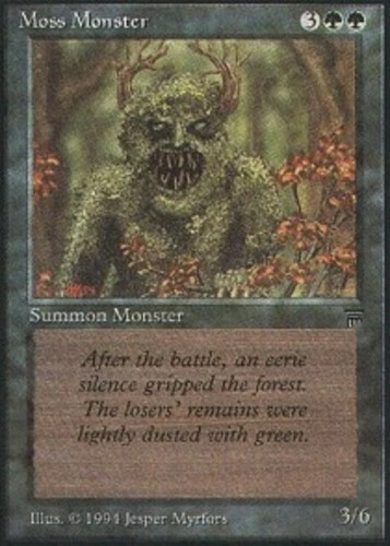Moss Monster ~ Moderately Played Legends MTG Magic UltimateMTG Green Card - Image 1 of 1