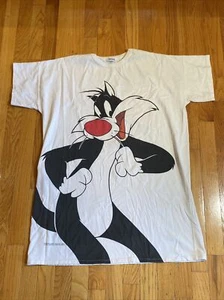 1993 Vintage Flirts Sylvester Night Gown Sleep Shirt One Size PJs - Picture 1 of 5