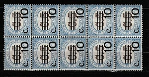 S37609 Dealer Stock San Marino MNH** 1938 Sellos C10 Sobre C5 Sass. 47 X10v - Imagen 1 de 1
