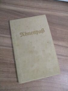 uralt Ahnenpass 1800 - 1921 Familien Stammbuch Lommatsch Naundorf Hirschstein