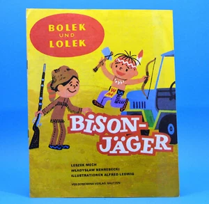 DDR Lolek und Bolek | Bisonjäger | Comic | Domowina Verlag 1987 U1 - Bild 1 von 1