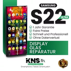 Samsung S22 Ultra Display Reparatur ⭐ 24h Glas Austausch ✅ Versichert & Garantie - Bild 1 von 5