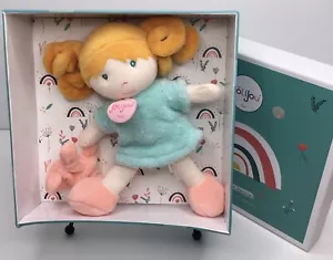 Muñeca de peluche Jolijou Muñeca Damisela Coral París Francia Nueva en caja - Imagen 1 de 4
