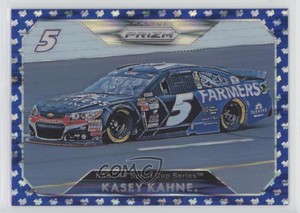 2016 Panini Prizm NASCAR Blue Flag Prizm /99 Kasey Kahne #56