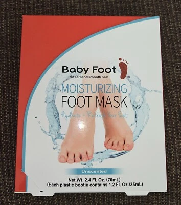 Baby Foot Moisturizing Foot Mask - 2.4 fl. oz Feet Care Home Spa Pampering - Image 1 of 4