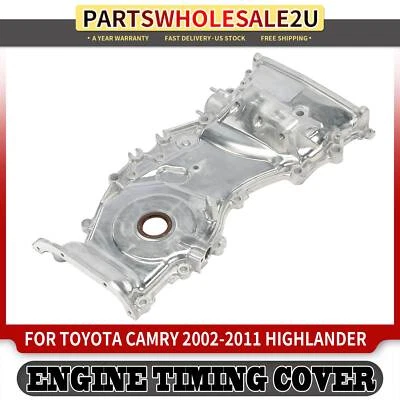 发动机定时盖适用于丰田凯美瑞 2002 - 2011 Highlander 01-07 Solara 2002 - 2008 — 第 1/4 张图片