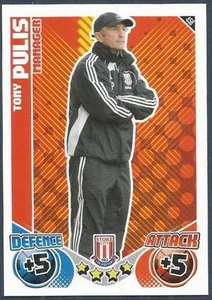 TOPPS MATCH ATTAX 2010-11- #458-STOKE CITY-TONY PULIS-MANAGER - Imagen 1 de 1