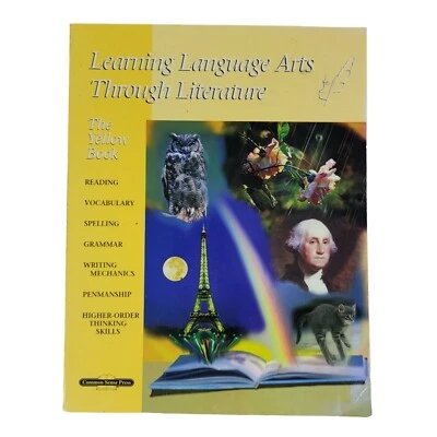 Learning Language Arts Through Literature Yellow Book Teacher 1998 Homeschool - Image 1 of 4