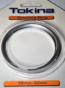 58-62mm Metal Step Up Lens Filter Converter Adapter Ring 58mm-62mm  58-62 Tokina - Picture 1 of 5