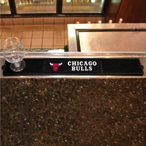 NBA - Chicago Bulls Bar Drink Mat - 3.25in. x 24in. - Picture 1 of 5