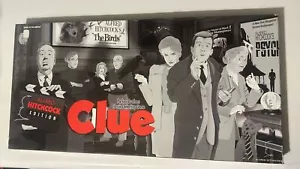 CLUE Alfred Hitchcock Edition Board Game Vintage 1999 Complete Parker Brothers - Picture 1 of 13