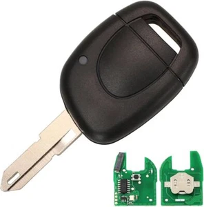 Clé électronique vierge 1 bouton RENAULT CLIO 2 CAMPUS TWINGO KANGOO ID46 433MHz - Imagen 1 de 4