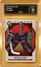 2018 OPC - COAST TO COAST - LEGENDS #210 - PATRICK ROY - GMA 10 GEM MINT