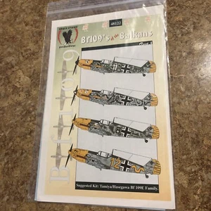 eagle strike decals 1/48 48122 Bf109’s Of The Balkans Pt 3 - Picture 1 of 2