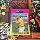 2024 Topps Heritage Dick Green 50th Anniversay 1975 Buy Back Oakland Athletics