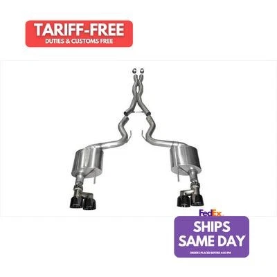 Corsa COR14335BLK Exhaust System Kit fits Ford Mustang 2015-17 Performance Parts - Image 1 of 4