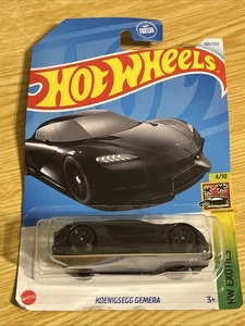 2023 Hot Wheels Koenigsegg Gemera 188/250 (Dollar General) Black - Picture 1 of 2