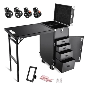 Byootique Aluminium Rollnageltisch mit 4 Stück Ersatzrollen tragbar - Bild 1 von 9