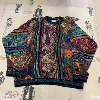 Coogi 3D Knit Animal Fish Rare List cg.377 - Bild 1 von 4