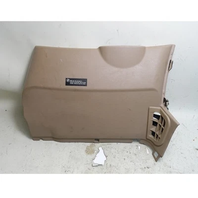 Damaged 96-02 BMW Z3 Left Driver Knee Bolster Lower Dash Trim Panel Beige OEM - Imagem 1 de 4