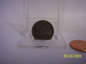 MISAWA OFFICERS CLUB 5 CENTS TOKEN CHALLENGE COIN - Picture 1 of 2