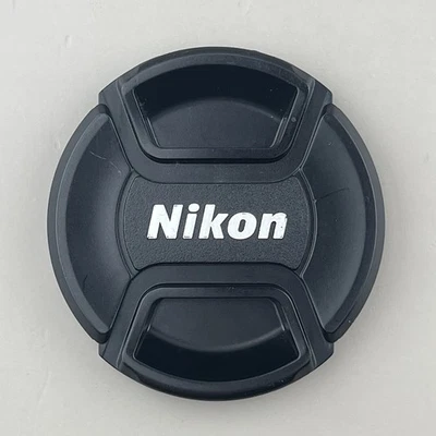 Nikon LC-58 58mm Snap-On Center Pinch Front Lens Cap GENUINE OEM - Image 1 of 4