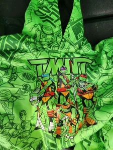 Sudadera con Capucha Verde TMNT Teenage Mutant Ninja Turtles 2XL - Imagen 1 de 11