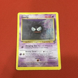 Pokémon TCG Gastly Base Set 2 75/130 Regular Unlimited Common - Picture 1 of 3