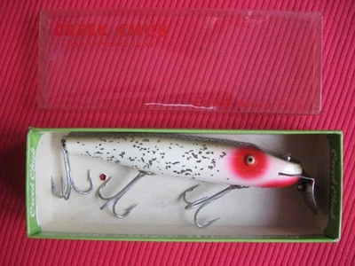 Isca de pesca rara vintage CREEK CHUB híbrida surfster PIKIE #7218 - Nova na caixa - Imagem 1 de 4