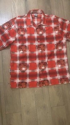 South Pole 90's hip hop button up shirt mens  Large All Over Print vintage - Image 1 of 4