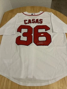 Tristan Casas Boston Red Sox Autographed Jersey JSA Certified - Picture 1 of 6
