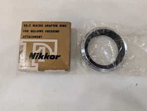 Anillo adaptador macro NIKKOR BR-2 para accesorio de fuelle - Hecho en Japón cámara - Imagen 1 de 5