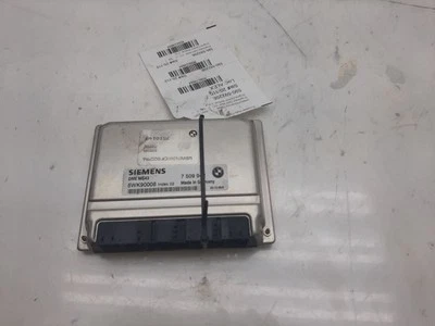 01 BMW 530i Engine ECM Electronic Control Module Thru 2/01 12147520587  - Image 1 of 4