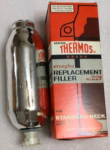 Vtg NOS In Box THERMOS replacement Filler Unused Standard Neck Vacuum #22F - Picture 1 of 10