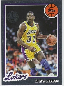 Magic Johnson Los Angeles Lakers 2025-26 Topps 1980-81 vintage #80BK-3 - Imagen 1 de 1