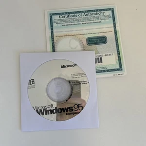 Windows 95 Companion Disc & Authenticity Papers for distribution with new PC - Picture 1 of 3