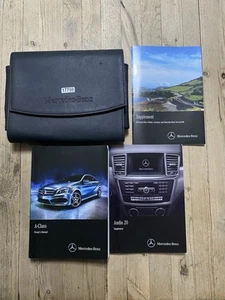 12-15 MERCEDES A CLASS OWNERS MANUAL HANDBOOK AND WALLET PRINT 14 REF17759 - Picture 1 of 22