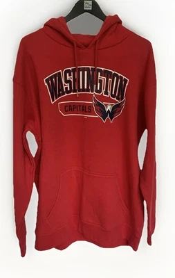 NHL Washington Capitals Unisex Red Graphic Hoodie Sweatshirt Size 2XL - Image 1 of 4