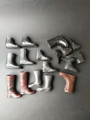 Vintage Lot of 1960s GI Joe Action Man Random Boots - Image 1 of 4