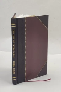 The life of Pythagoras 1918 by Thomas Taylor [Leather Crafted] - Picture 1 of 1