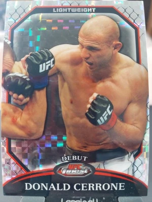 Donald Cerrone #76 Debut 2011 Topps UFC Finest X-Refractor #209/388 - Image 1 of 2