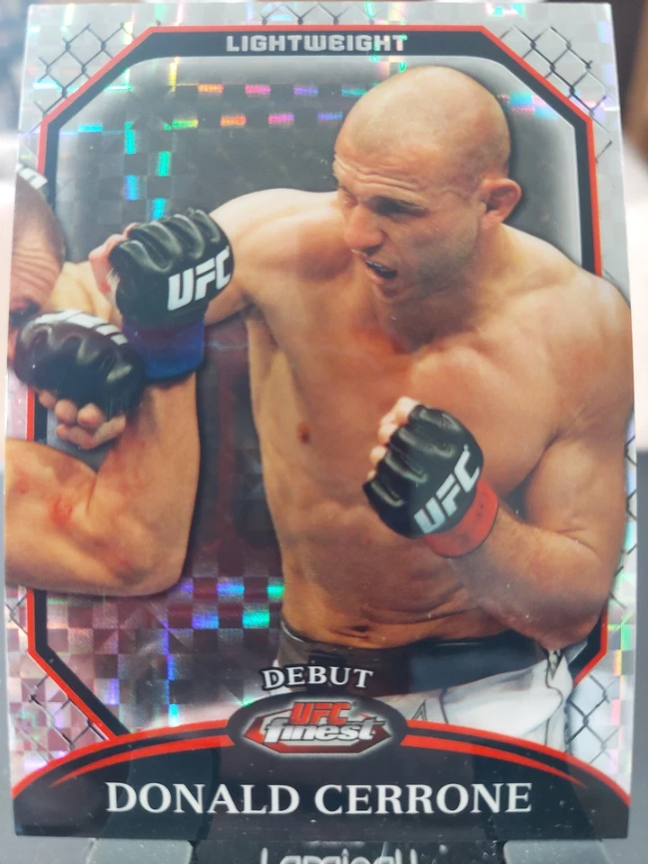 Donald Cerrone #76 Debut 2011 Topps UFC Finest X-Refractor #209/388 - Image 1 of 2
